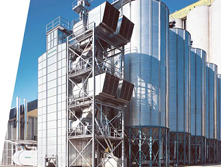 Шахтные зерносушилки Buhler