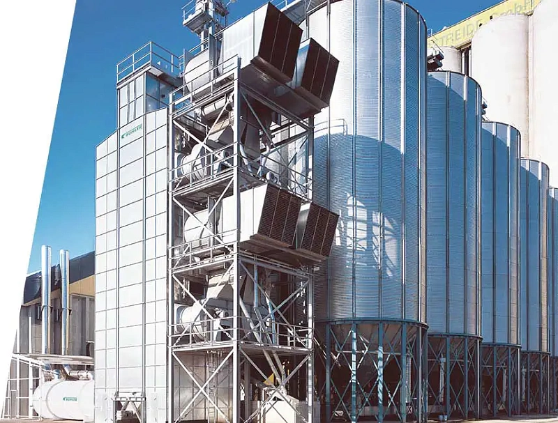 Шахтные зерносушилки Buhler