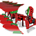 Плуг оборотный легкий POL3