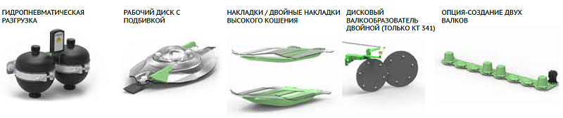 Kосилка дисковая KT 341