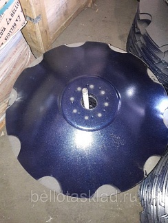 Диск бороны зубчатый 660x6мм 1962-26 MR 62,5