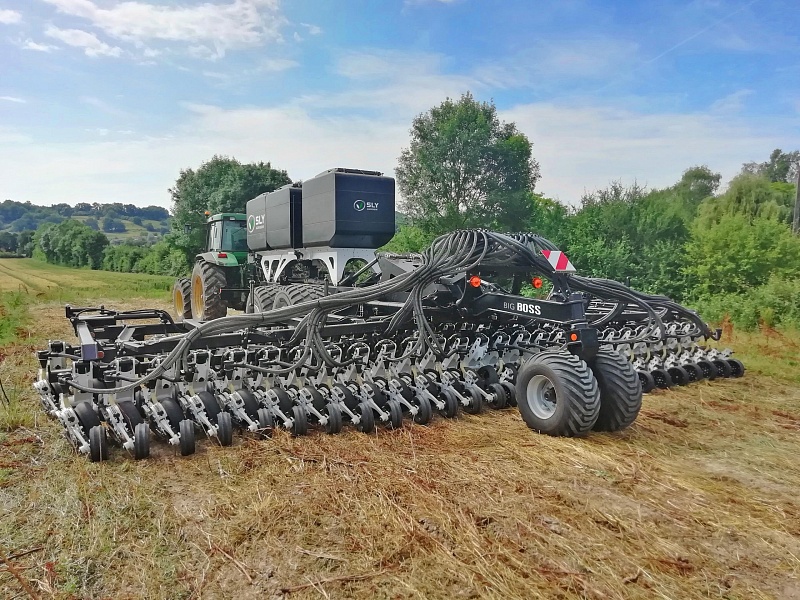 Сеялка зерновая пневматическая SLY BOSS NO-TILL 46