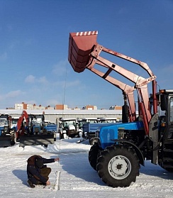 Погрузчик фронтальный ПФН-500 (ПФН-21) для МТЗ-1221.2